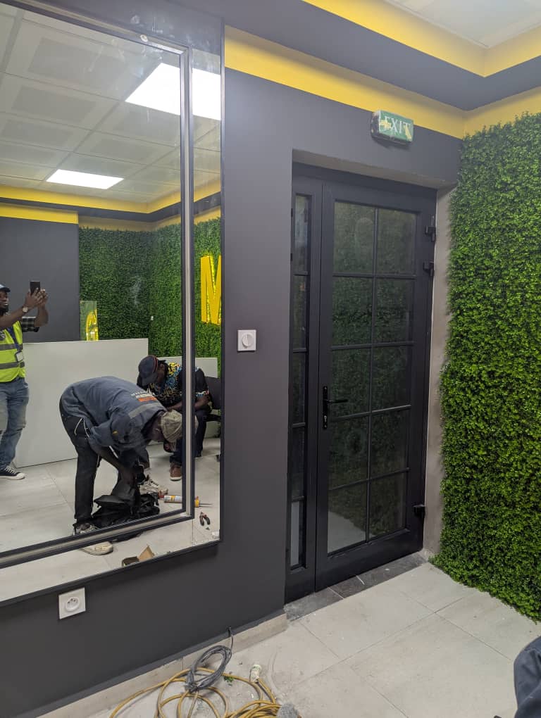 Chantier Golden Services — réalisation